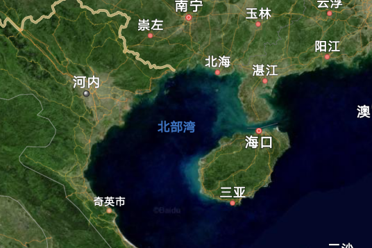 什么是北部湾（中国南海西北部的海湾）