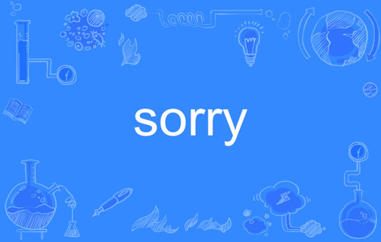 SORRY（一个英文单词）