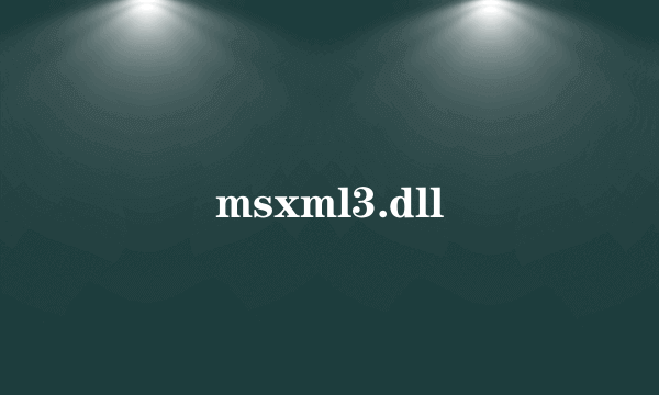 msxml3.dll