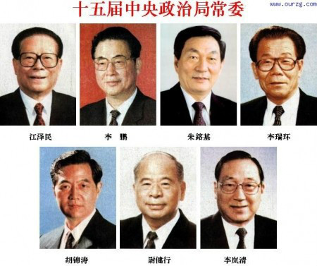 中国共产党第十五届中央政治局