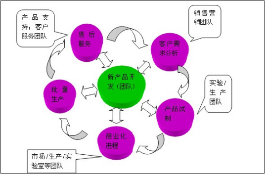 新产品开发（一系列决策过程）