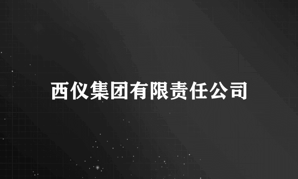 西仪集团有限责任公司