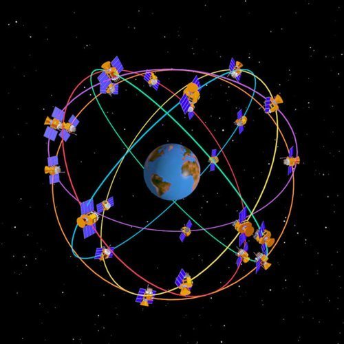 全球导航卫星系统（为用户提供信息的空基无线电导航定位系统）