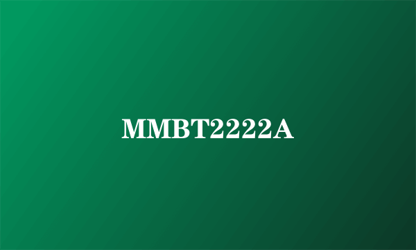 MMBT2222A