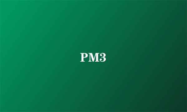 PM3