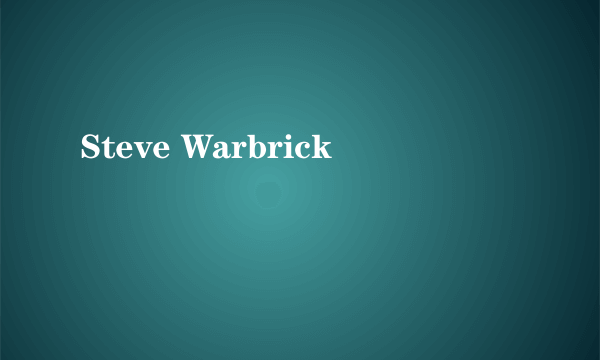 Steve Warbrick