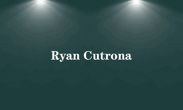 Ryan Cutrona