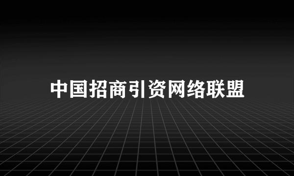 中国招商引资网络联盟