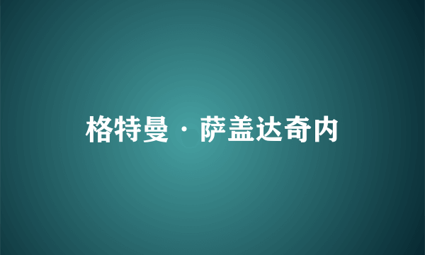 什么是格特曼·萨盖达奇内