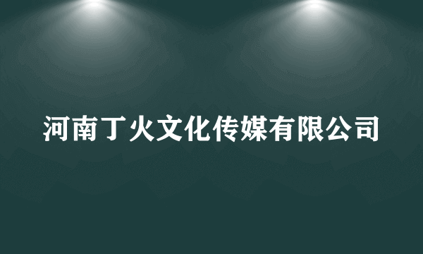 什么是河南丁火文化传媒有限公司