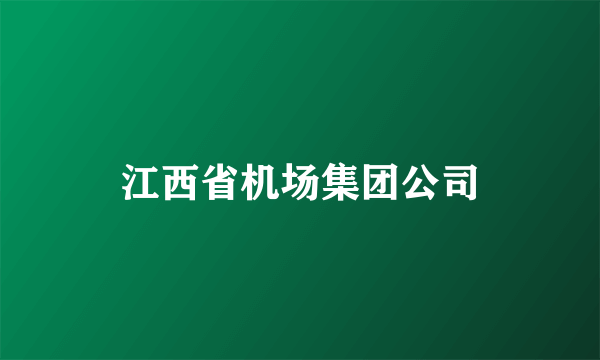 江西省机场集团公司