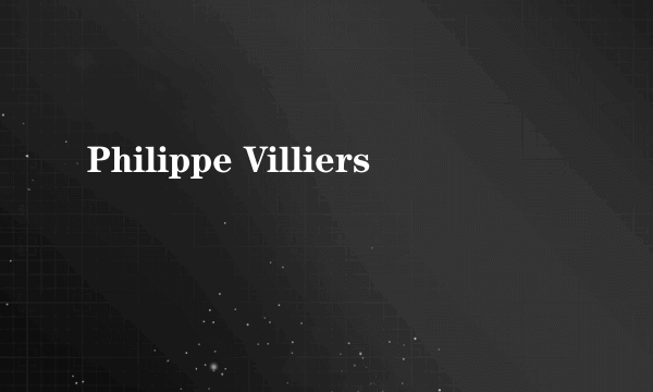 Philippe Villiers