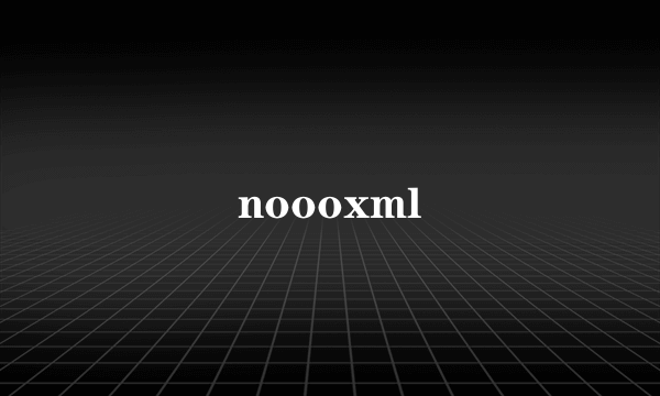 noooxml