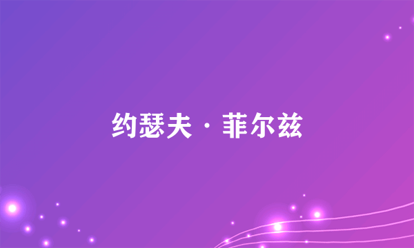 什么是约瑟夫·菲尔兹