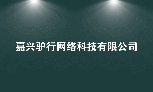 什么是嘉兴驴行网络科技有限公司