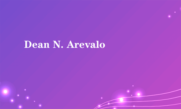 Dean N. Arevalo