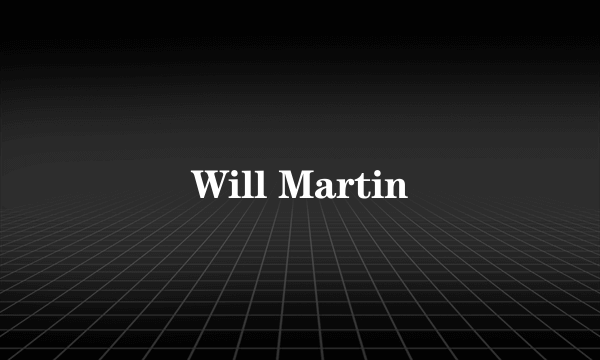 Will Martin