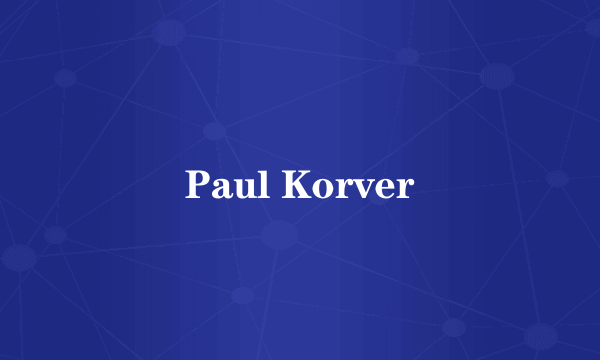 Paul Korver