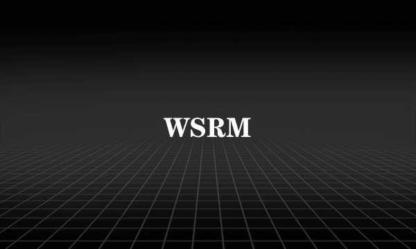 WSRM