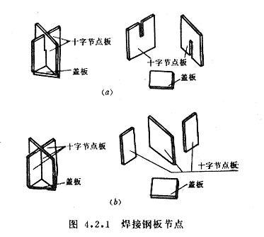 焊接钢板节点