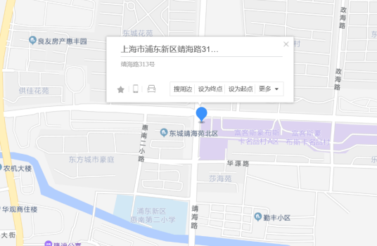 什么是靖海路313号