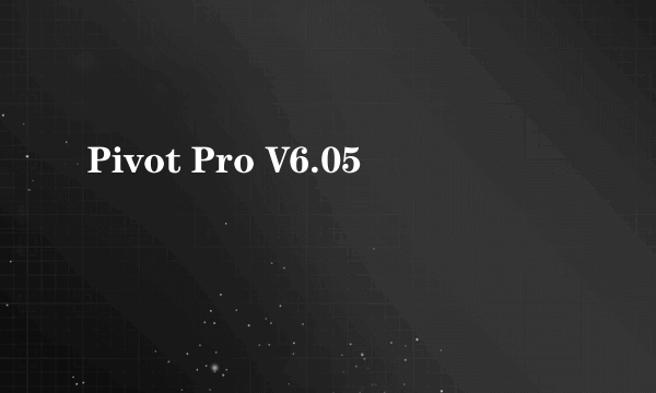 Pivot Pro V6.05