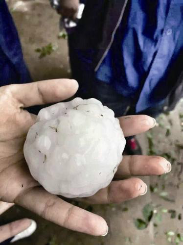 6·1葫芦岛冰雹灾害