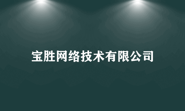 宝胜网络技术有限公司