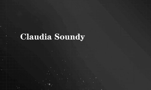 Claudia Soundy