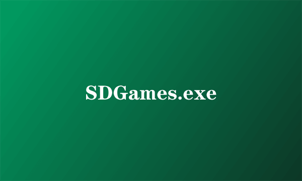 SDGames.exe