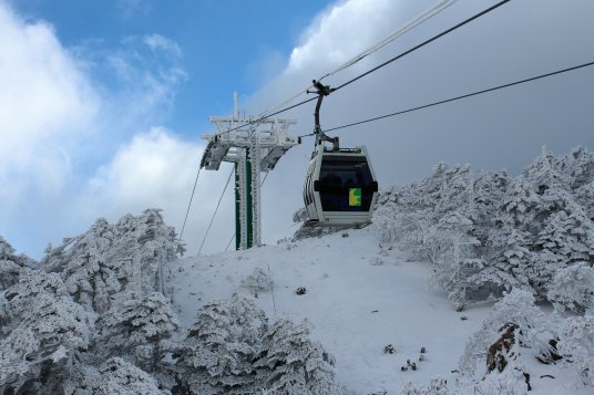 苍山大索道