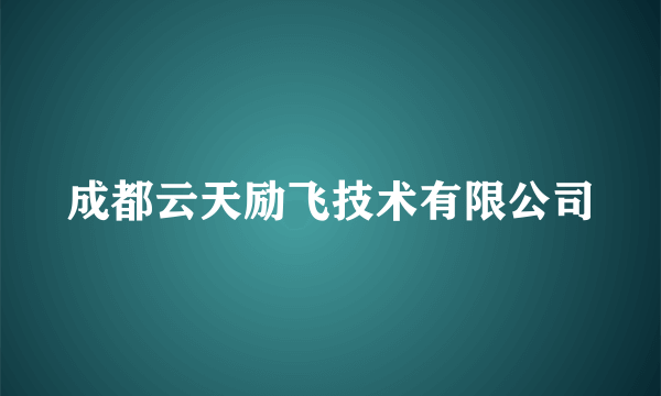 成都云天励飞技术有限公司