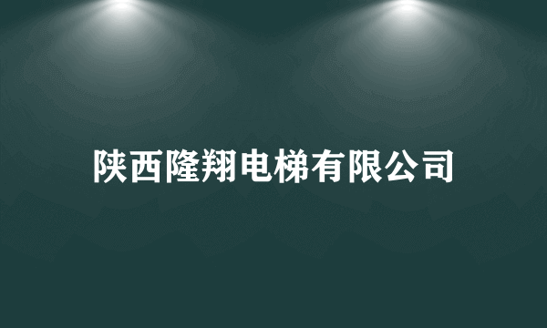 陕西隆翔电梯有限公司