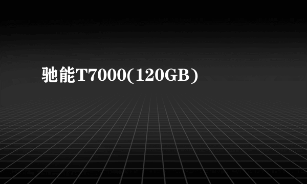 驰能T7000(120GB)