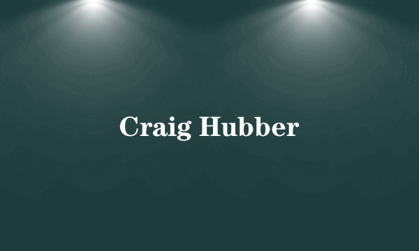 Craig Hubber