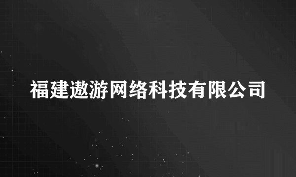 什么是福建遨游网络科技有限公司