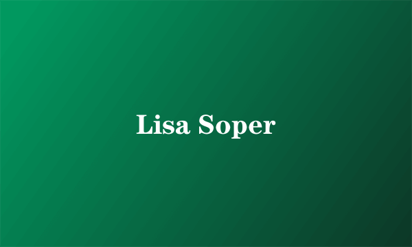 Lisa Soper