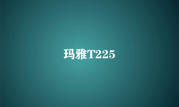 玛雅T225