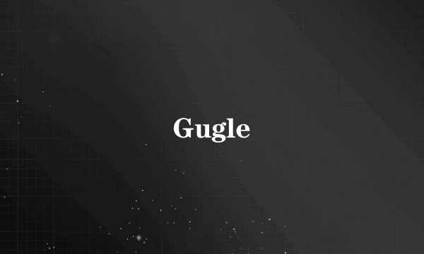 什么是Gugle