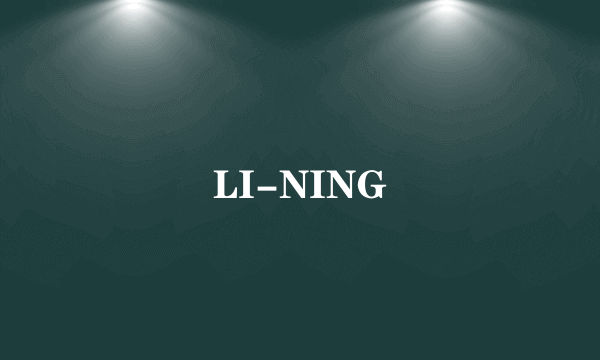 LI-NING