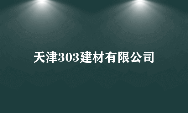 天津303建材有限公司