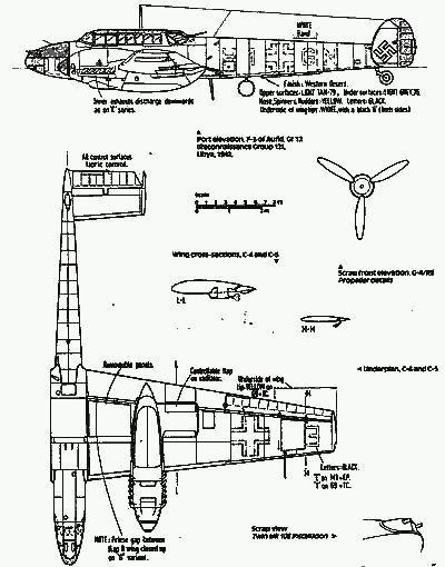 Bf-110F2战斗机