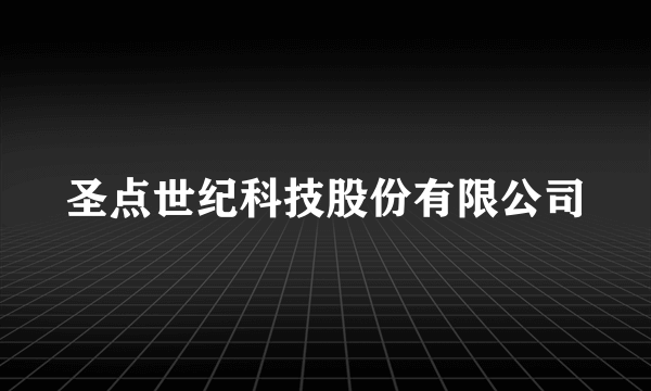 圣点世纪科技股份有限公司