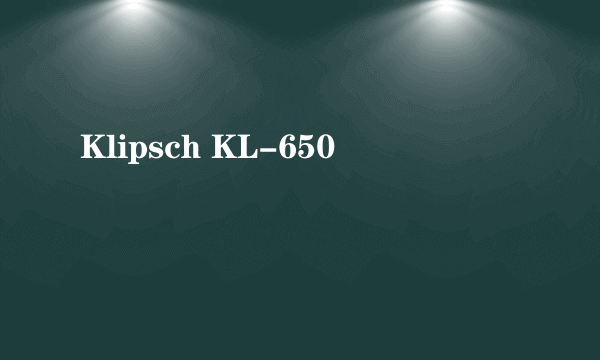 Klipsch KL-650