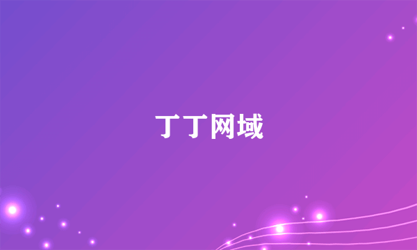 丁丁网域