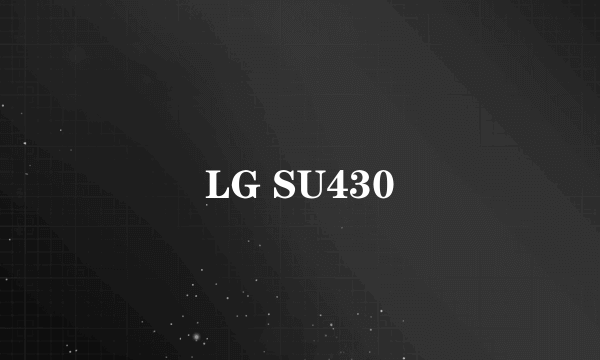 LG SU430