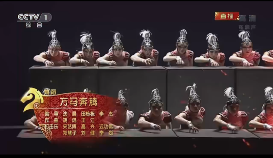 万马奔腾（北京奥运开幕式文艺表演节目）