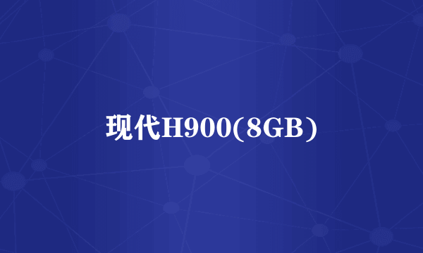 现代H900(8GB)