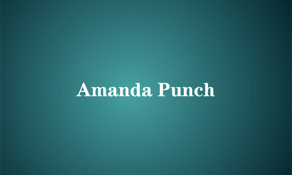 Amanda Punch