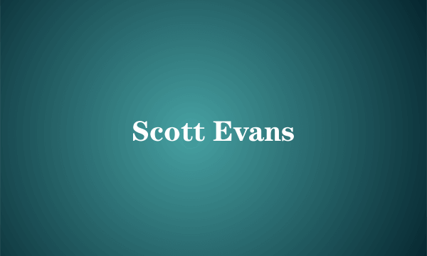 Scott Evans